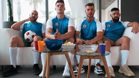 Men: A Couch Cuddle Takes an Unexpected Turn Between Friends